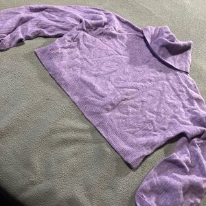 Knit 100% Cashmere Cropped Turtleneck Sweater